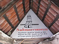 Hinweis Stadtmauermuseum